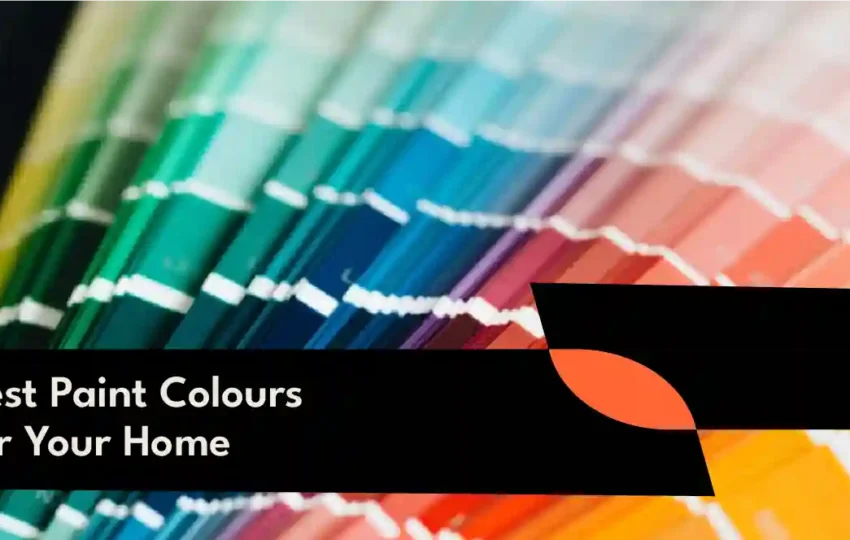 Modern home interior featuring popular paint colours for walls and living spaces.