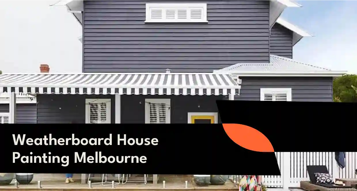 Weatherboard house painting in Melbourne with fresh exterior finish